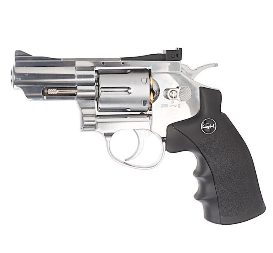 (pre-order Eta June) Wg Co2 Full Metal Airsoft Magnum Gas Revolver 2.5 