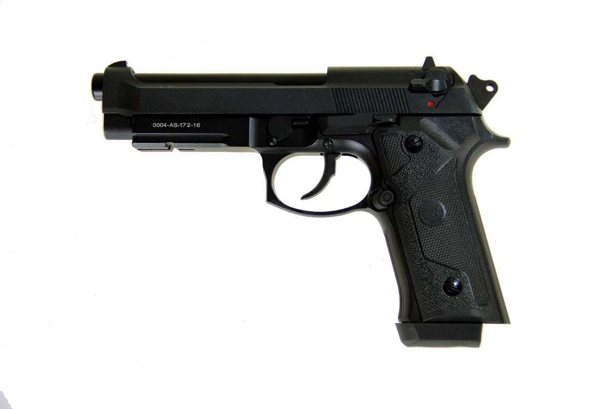 SRC Alloy SR92 INOX M92 GBB Pistol (Silver) Airsoft Tiger111HK Area
