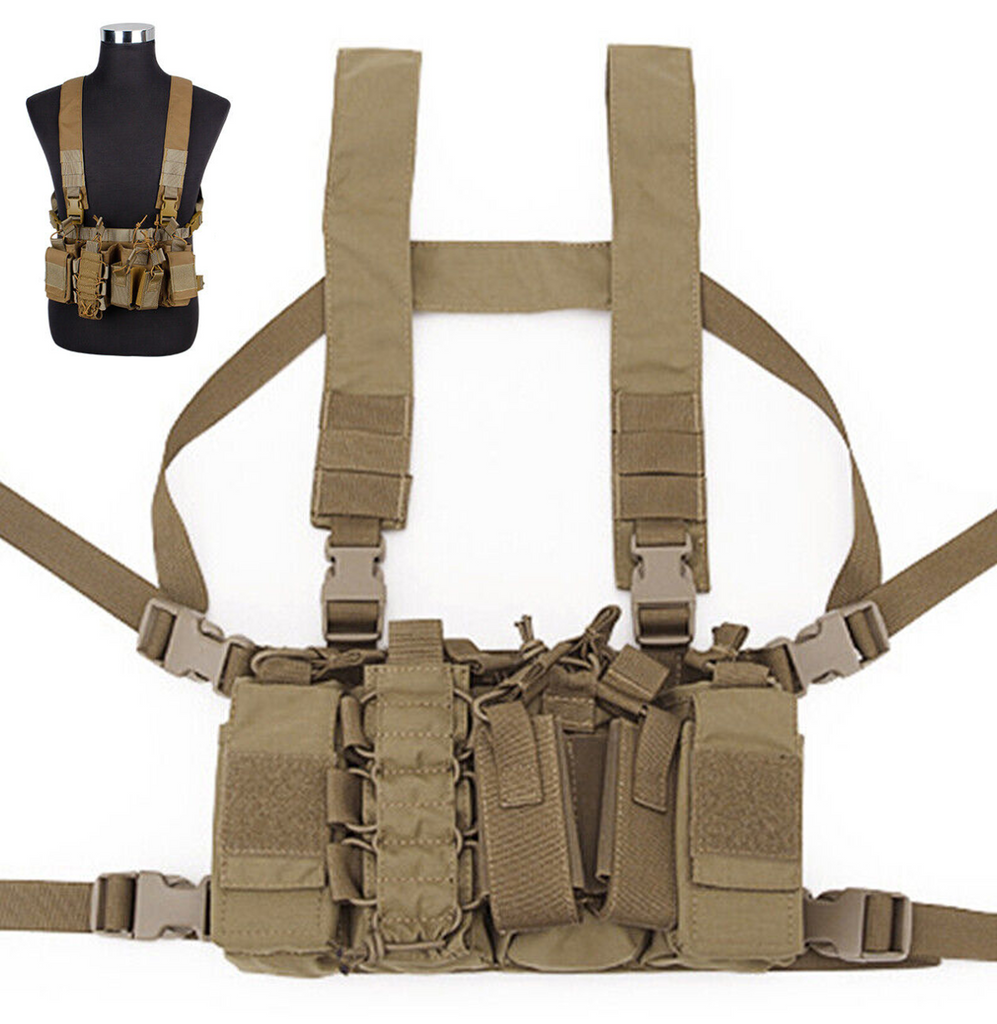 Micro Chest Rig - Tan – Unlimited Airsoft Shop