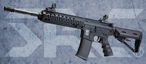 SRC SR4 ST-DELTA L AEG Rifle - Black