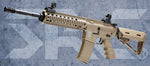 SRC SR4 ST-DELTA L AEG Rifle - Desert Tan