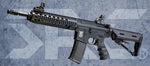 SRC SR4 ST-DELTA M AEG Rifle - Black