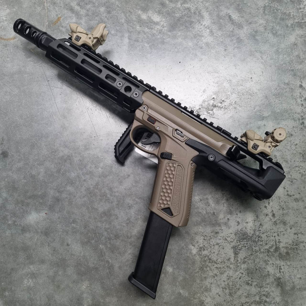 Custom build - SMG AAP01 with 23r magazine – Unlimited Airsoft Shop