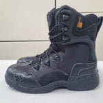 Tactical boots with Side Zip High Black