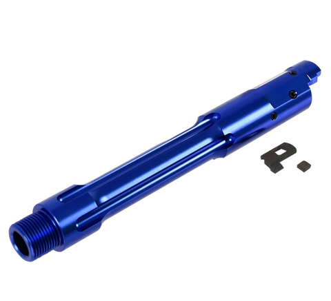 Nine Ball TDC Threaded Outer Barrel For Tokyo Marui Hi Capa 5.1 GBB - Blue