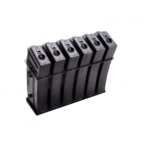 SRC 6pcs of SR36 50 Rounds Low-Cap Magazine & BB Loader