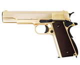 WE FULL METAL 1911 US GOVERNMENT GBB PISTOL - GOLD