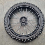 Upbeat 14 Inch Complete Set Motorbike Alloy Wheels (Front)