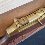 Perfect condition - ICS M1 Garand Limited Edition Gold 8mm BB AEG