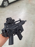 Good Condition ICS Advanced Assault Rifle with Sight and Suppressor