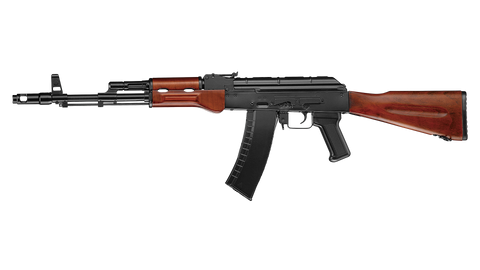 ICS MAR Fixed Wooden Stock AEG Black