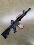 Used Condition ICS M4 RIS w/ Sight, Suppressor and Mock PEQ