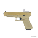 WE Glock 34 Gen 4 MOS GBB Pistol - Tan