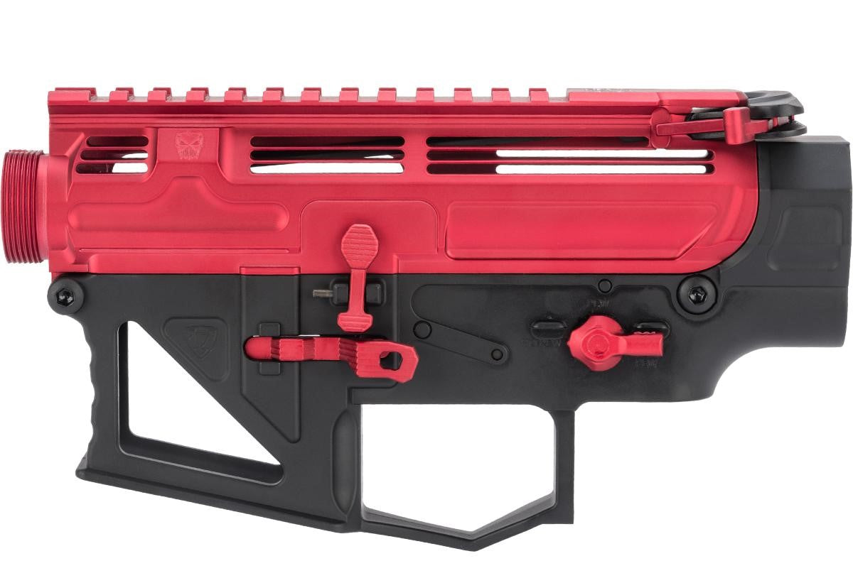 APS FULL METAL M4 PER LIGHTWEIGHT RECEIVER M4 AEG - RED / BLACK ...