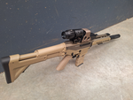 Good Condition ICS APE w/ Silencer, Scope and Magnifier